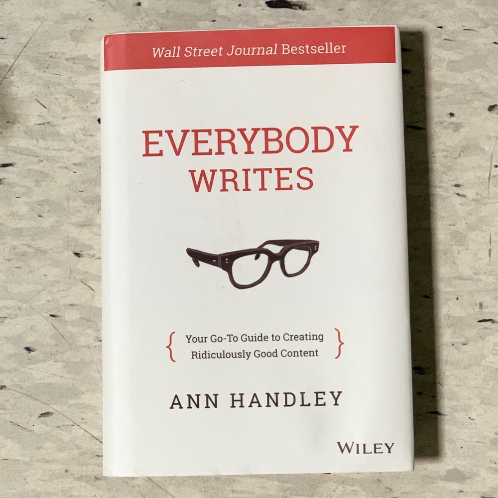 Everybody Writes Book